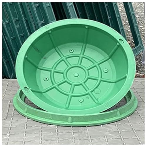 Plaque d'égout antivol en résine 70x70 solution drainage