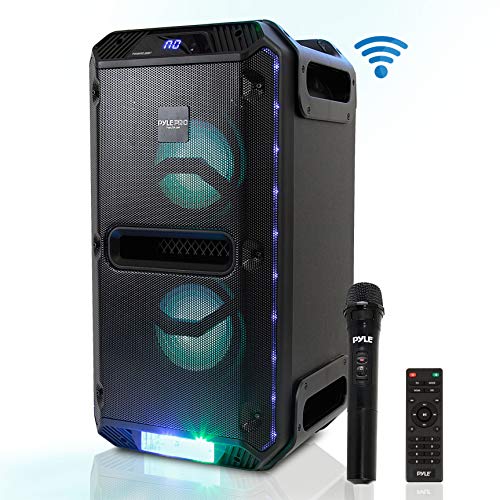 Portable Active PA Speaker System - 500W Outdoor Wireless Bluetooth Compatible Battery Powered