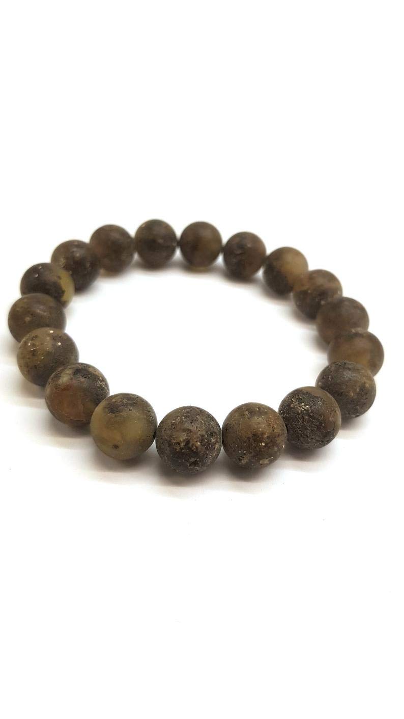 World Wide Gems Jewelry Amber Storm Jewellery/bracelet natural amber/amber bracelet/gemstone bracelet/Yellow amber/unisex gift/raw Yellow amber/unpolished bracelet