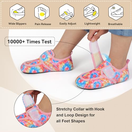 BARERUN House Slippers for Women Men Soft Cotton Indoor Shoes Memory Foam Slip on Bedroom Slippers4