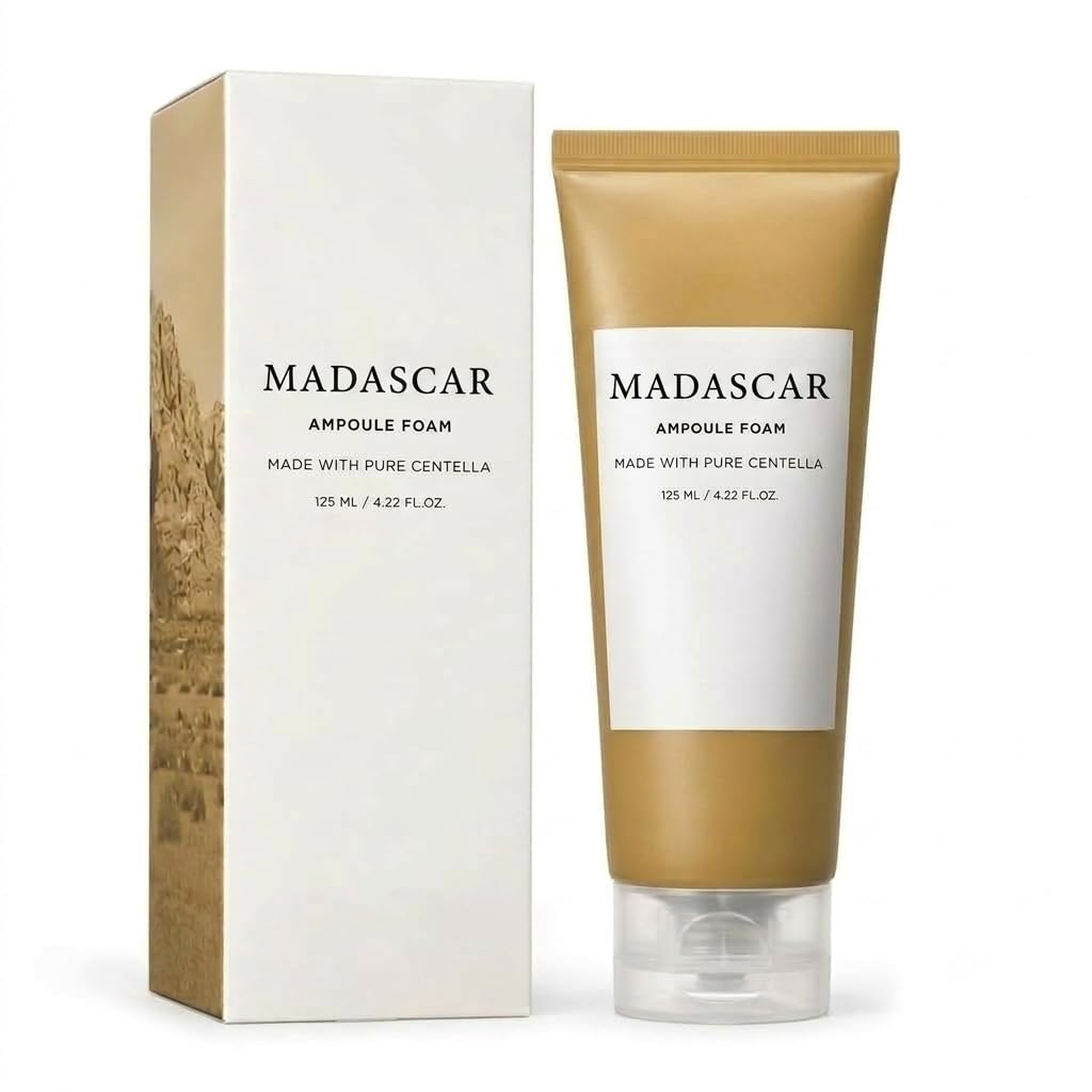 Madagascar Centella Ampoule Foam Cleanser | Gentle Hydrating Face Wash, 125 ml (Madagascar Face Wash)-image-43