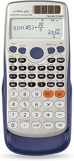 IPEROT Scientific Calculators, Solar Scientific Calculator Large Screen 417 Function, Calculators Very Suitable for High School and College Students Calculus Algebra and Other Math Textbooks (Solar)