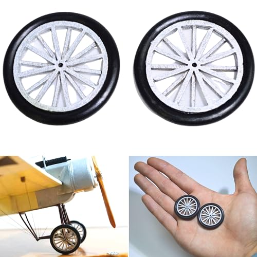 Support Roue Arrière Avion RC Pour Taille 60-120 - Léger, Roue éponge 30mm | Pour Train D'atterrissage, Atterrissage Fluide