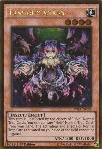 YU-GI-OH! - Traptrix Atrax (PGL2-EN036) - Premium Gold: Return of The Bling - 1st Edition - Gold Rare