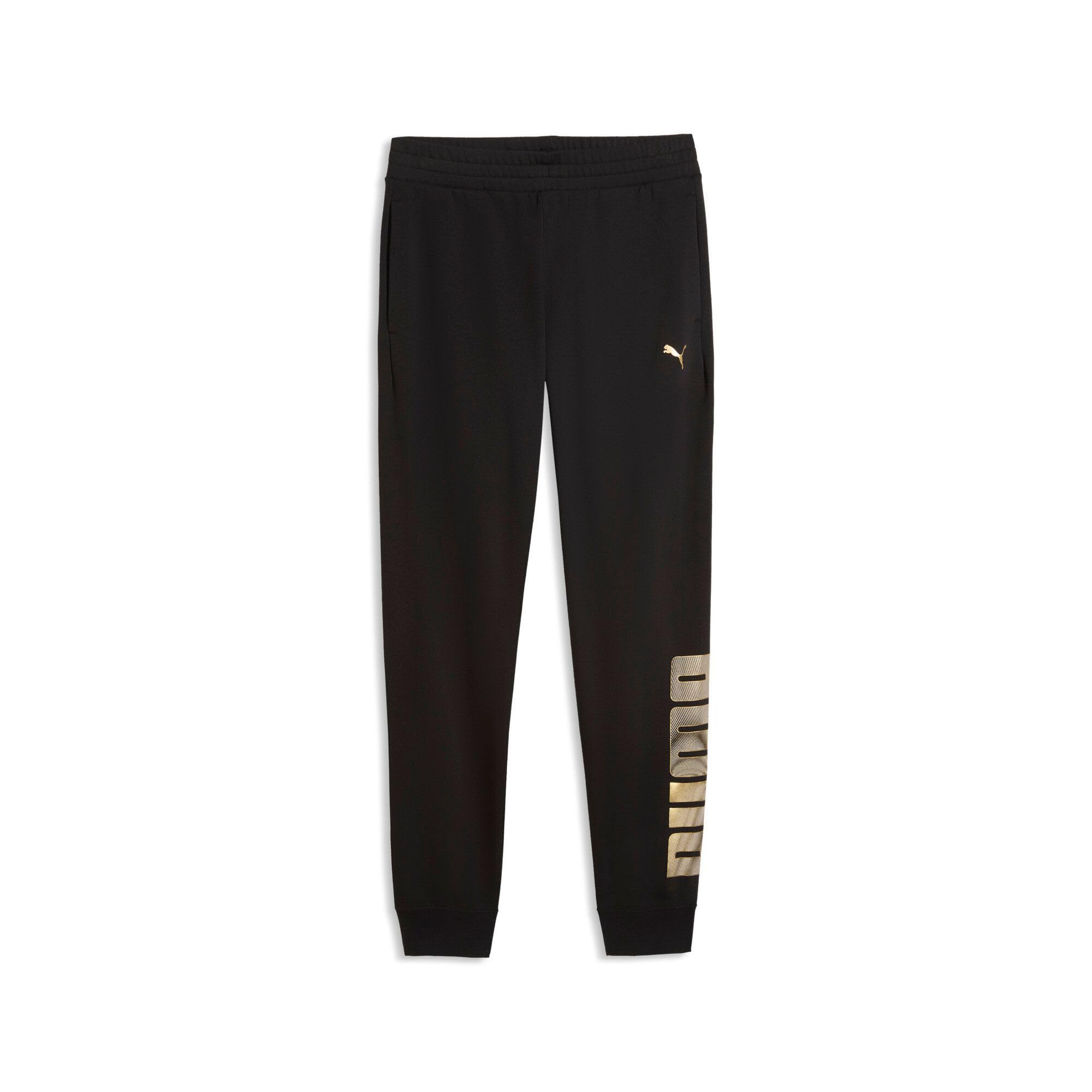 PUMA ESS Logo LAB Metallic Sweatpants TR cl Puma Black