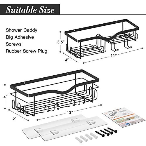 Livingpai Shower Caddy Bathroom Organizer, Wall Mount Shower Organizer, Rustproof Stainless Steel Shower Shelves, Bathroom Shelves For Bathroom, Toilet, Kitchen And Dorm (3 Pack) #TOP5