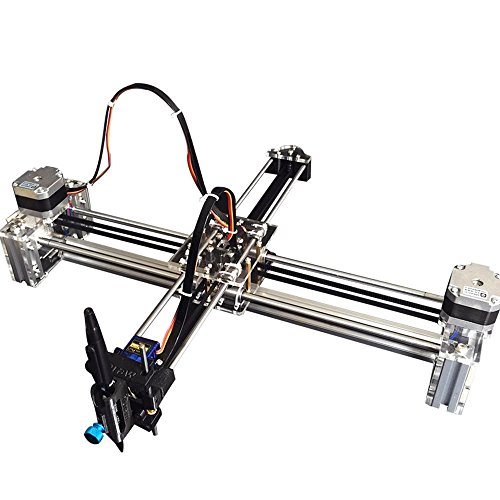 Robot House Acrylic DIY Drawing Robot Kit Writer XY Plotter iDraw Hand Writing Robot Kit Based on 3D Printer Corexy or Hbot Structure Support Laser Engraver