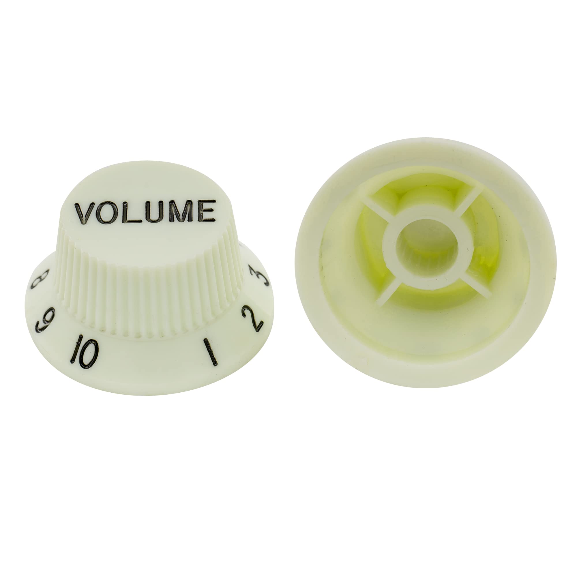 Musiclily Pro Metryczna Gałka Potencjometru Strat 1 Volume 2 Tone Knobs Set do Gitary typu Stratocaster, Mint Green(3 szt.)