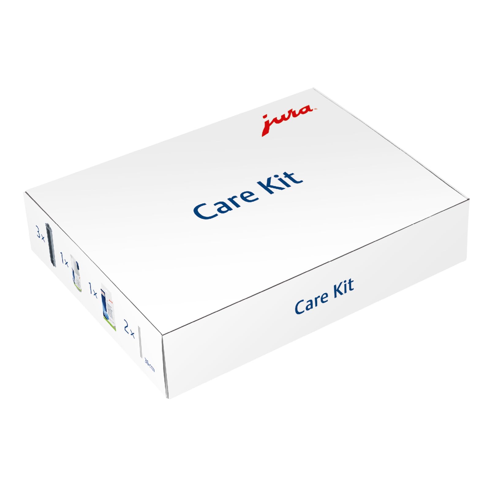 Original Care Kit TÜV-Certified Hygiene - 3x Claris Smart+ Filter Cartridges, 6 x Cleaning Tablets, 2 x Milk Tubes, 1 x Milk System Cleaner Mini Tablets (90 g) - 25065