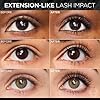 L'Oreal Paris Extensionist Mascara, Lengthening, Volumizing, and Curling Formula For a Lash Extension Eye Makeup Look, Washable Blackest Black #1