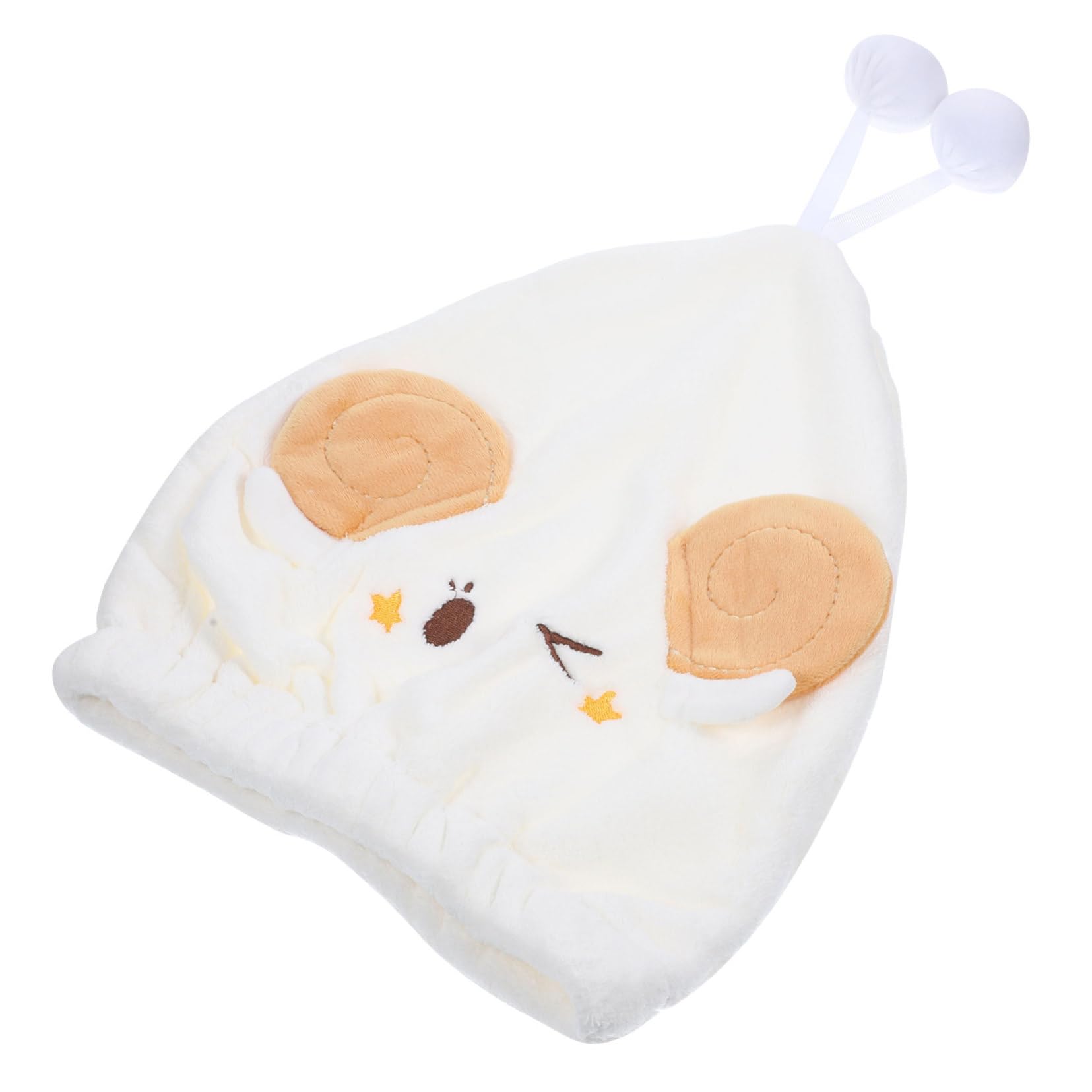 Ipetboom 3piezas Toalla De Secado para Cabello De Microfibra Turbante Absorbente para Niñas Gorro Secador De Cabello Cartoon para y Uso Diario