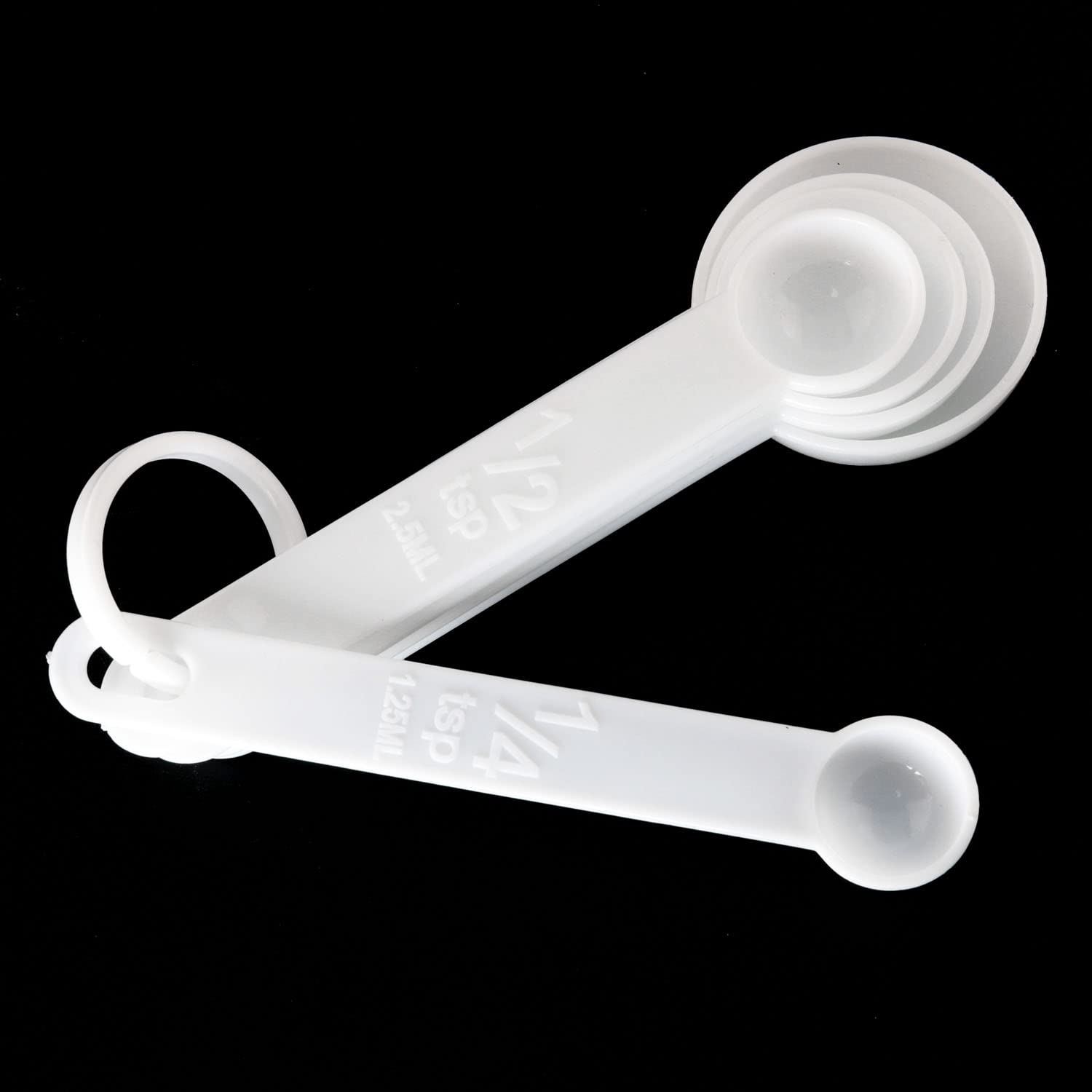 ホワイト 計量スプーン 2個セット 計量スプーン 0.25cc 琺瑯 ホーロー Blanc ブラン 高桑金属 白