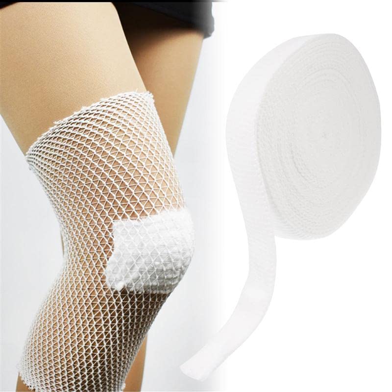 1 Roll Spandex Bandage Elastic Net Practical And Durable Tubular Elastic Net For Wound Dressing’s Restraint
