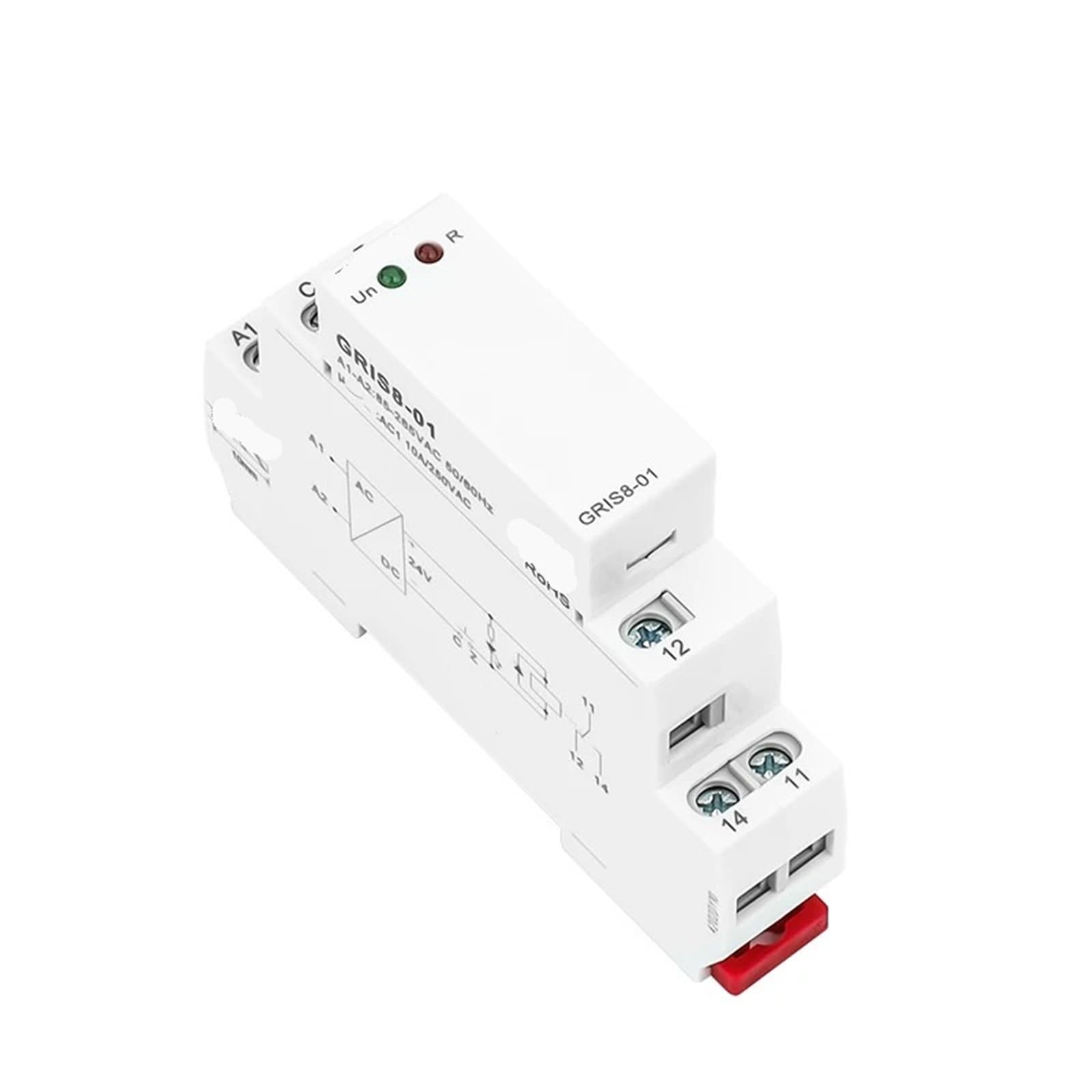 Relais isolé GRIS8 10A AC 85V-265V anti-interférence signal - 7