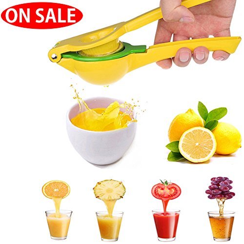 Buycitky - Spremi limone a mano, in alluminio, spremiagrumi per limoni, lime, frutta, succhi, lavabile in lavastoviglie