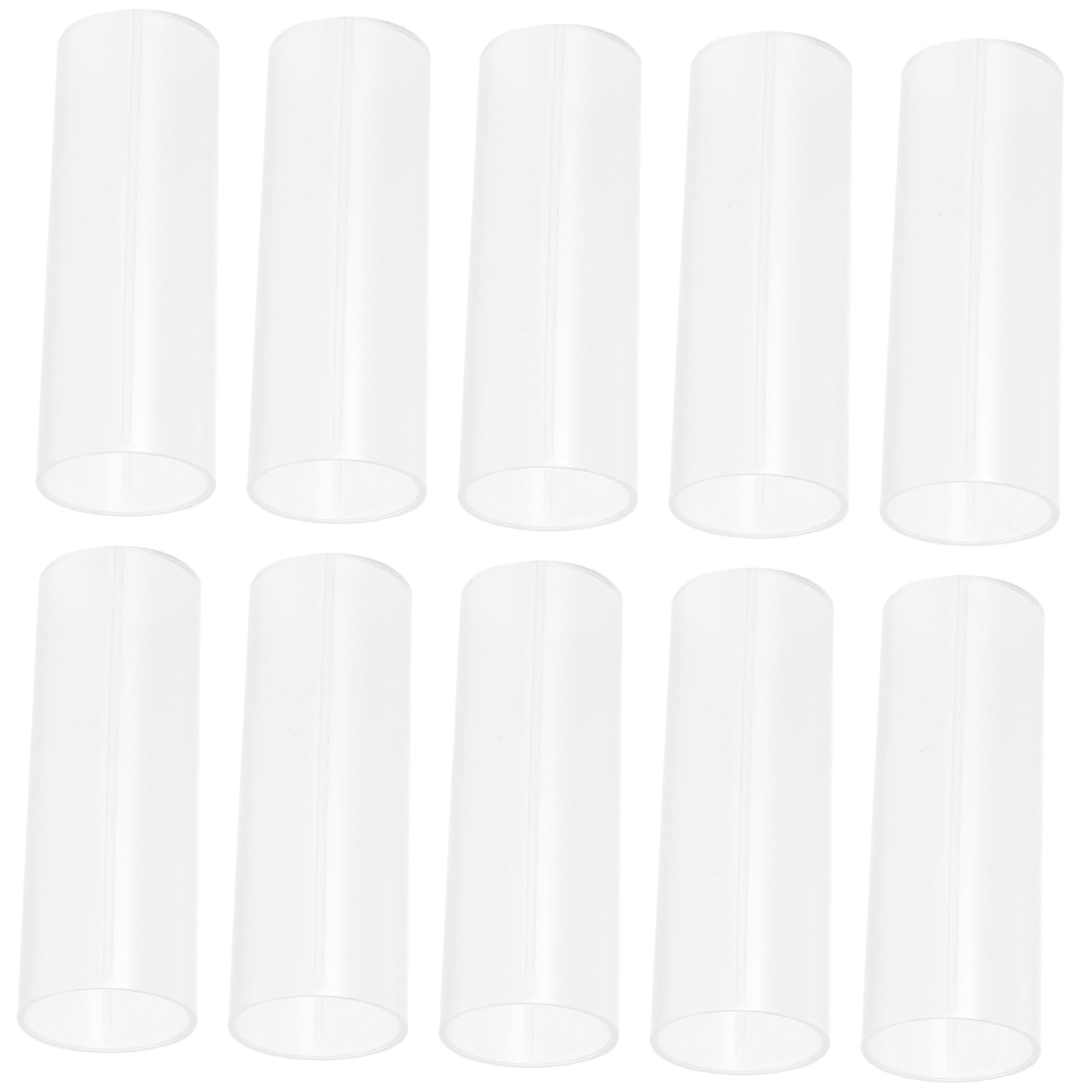 NUOBESTY 10pcs 18650 Battery Protective Sleeve for Battery Wrap Durable Insulation Easy Installation Versatile Holder for Safe Storage Maintenance