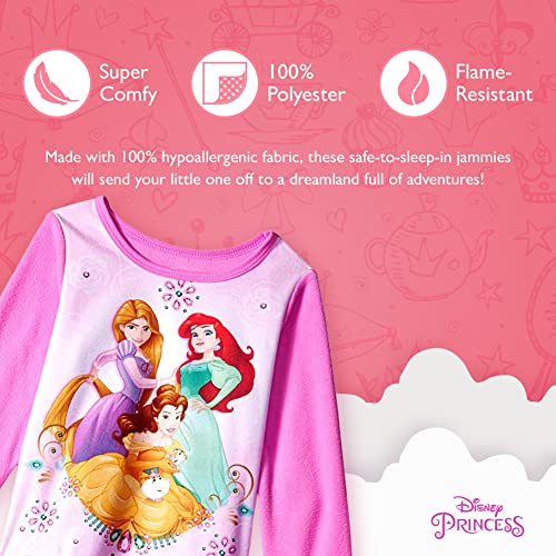 Disney Girls’ Princess Pajama Set4