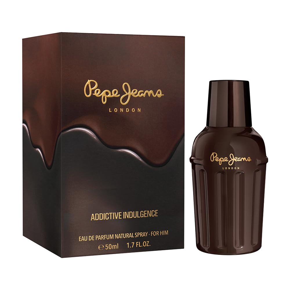 Pepe Jeans Addictive Indulgence For Him Parfum Homme 50ml | Eau de Parfum, Fragrance Orientale et Boisée, Cadeau Homme