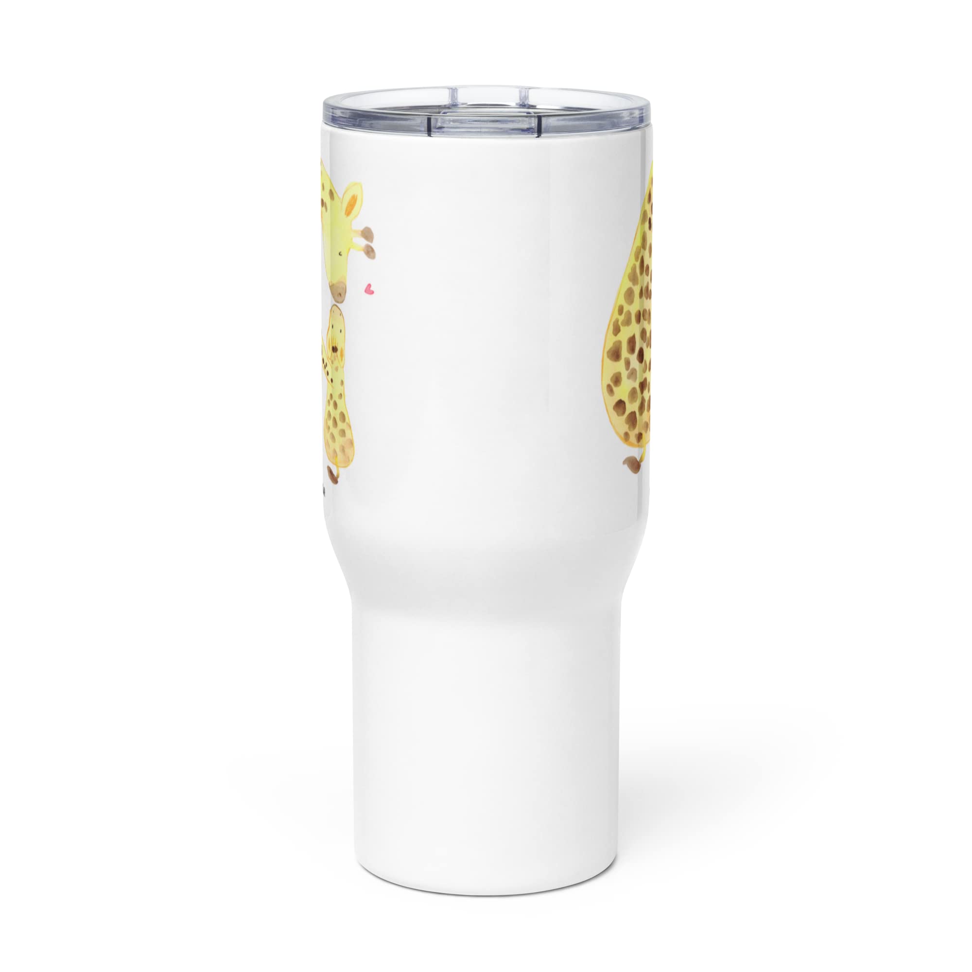 Mr. & Mrs. Panda thermosbecher Giraffe Kind - Geschenk, Teetasse, Sohn, Lieblingsmensch, Isolierbecher, Tochter, Mutter, Thermobecher, Mama, Afrika, Kaffee-to-go-Becher, Kaffee-Thermobecher