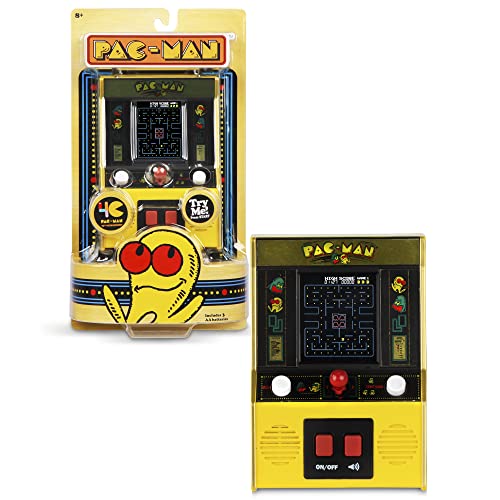 Basic Fun Arcade Classics - Pac-Man Color LCD Retro Mini Arcade Game , Yellow #1