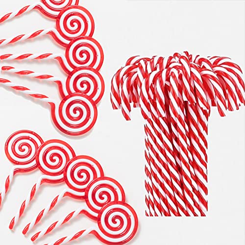 HERZWILD 26pcs zuckerstangen zum hängen baumschmuck Weihnachten...