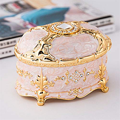 Preisvergleich Produktbild schmuckschatulle, zink-legierung Europäischen kreative retro schmuck aufbewahrungsbox hochwertige exquisite ovale haushalts schmuckschatulle
