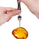 Vise d'épingle à la main avec 20 Pcs Perceuses, FineGood Outil rotatif de précision à perceuse à main avec Mini Ensemble de perceuses Twist pour moules en résine, fabrication de bois en plastique