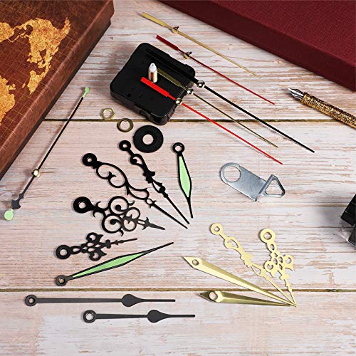 Mudder MUDDER-16189 4 Pieces Quartz Diy Wall Clock, Clock Numerals Kit thumb #3