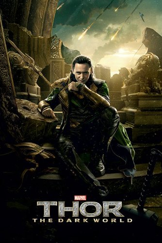 Póster Marvel Thor 2 - The Dark World/El mundo Oscuro 'Loki' (61cm x 91,5cm)