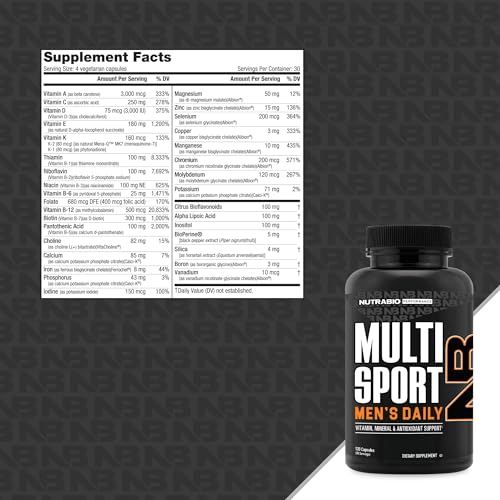 NutraBio Multisport for Men