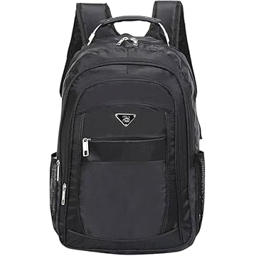 Mochila preta Impermeáve Masculina ou Feminina Executiva,Mochilas Para Notebook ate 15.6, reforçada e acolchoada