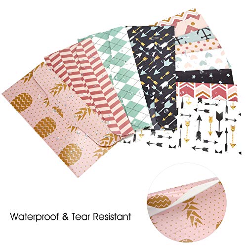 Sukki Cash Envelope System, 12 Pc Waterproof Budget Envelopes For Saving Money Plus 12 Budget Sheets, Cash Budget Envelopes With Budget Sheets For Cash Budgeting #TOP4