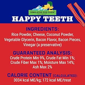   Himalayan-Dog-Chew-Happy-Teeth-Yak-Cheese-Dog-Chews-Dental-Chews-100-Natural-Long-Lasting-Gluten-Free-Healthy-Safe-Dog-Treats-for-Oral-Health-Lactose-Grain-Free-Protein-Rich-Bacon-2-Chews