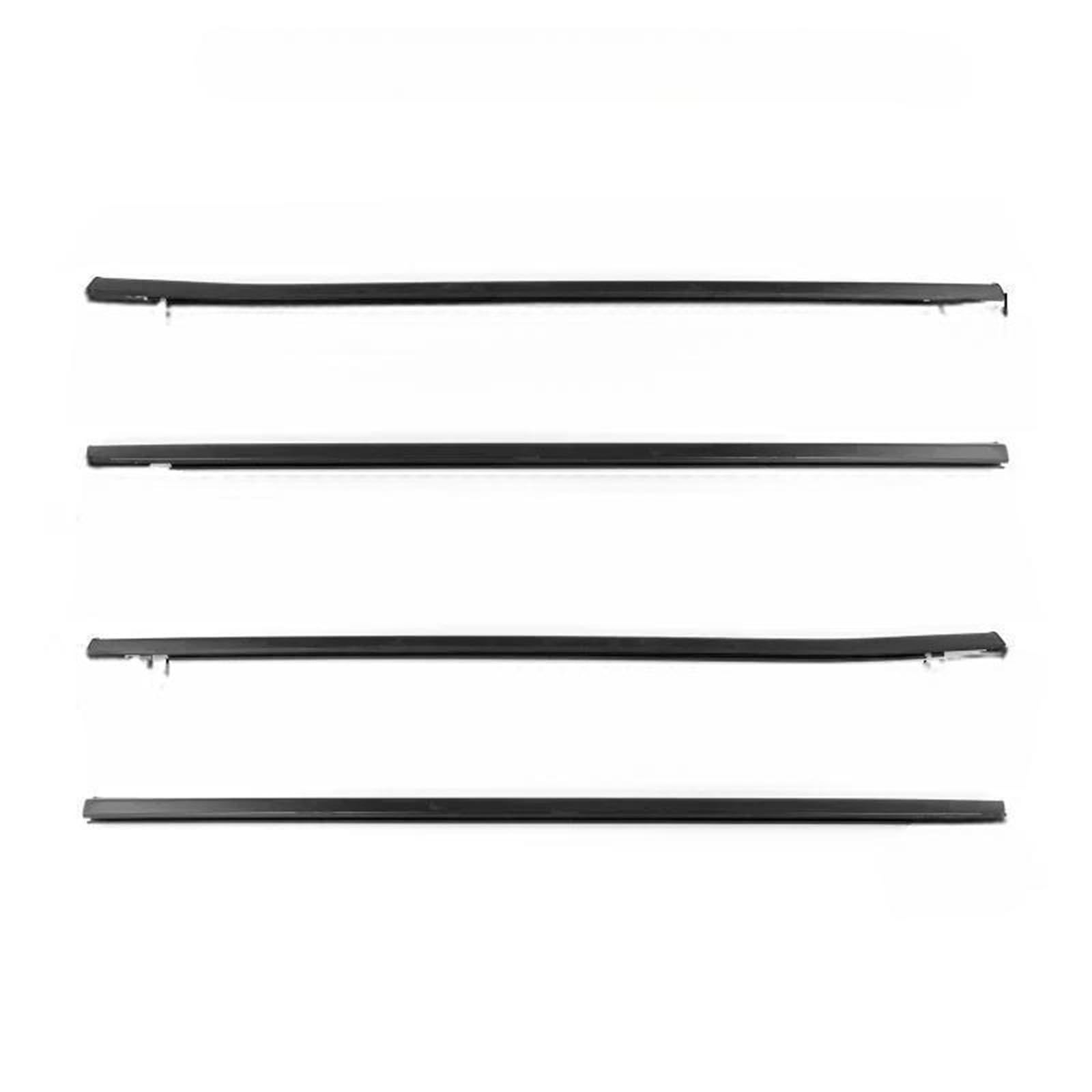 Snwdbh 2016-2019 Car Window Sealing Strip For Civic Sedan 2006-2019 Glass Weatherstrip Seal Belt Rubber Outer Moulding Trim Waterproof Exterior Belt(2016-2019)
