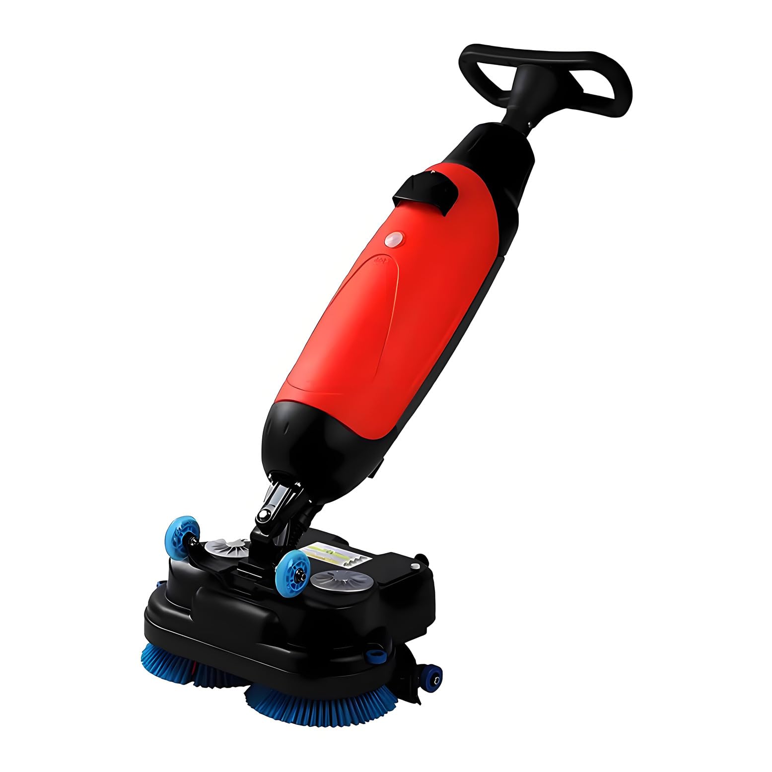 Fregadora de Suelos Comercial, con cepillos de 2x200W y depósitos Dobles de 4L+6L, 36V, fregadora y pulidora eléctrica para Suelos de baldosas y hormigón.