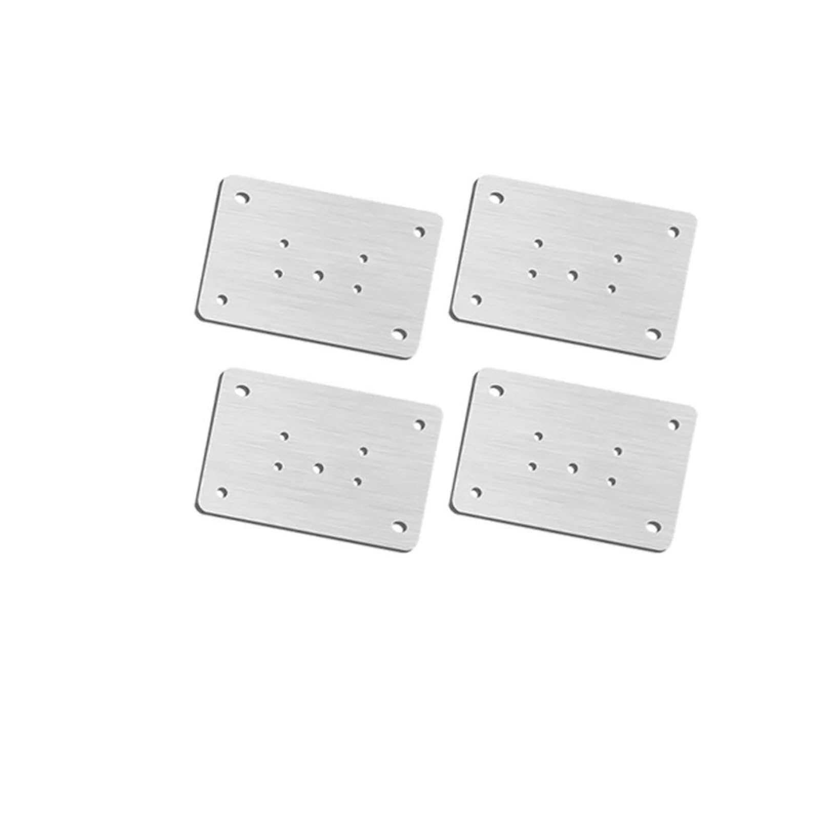 Jinfeuge 4Pc B Hinge Repair Plate,Household Hardware Hinge Fixing Plate