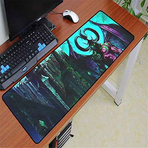 Preisvergleich Produktbild Mauspad Gummi waschbar Computerspiel Computer Tastatur Mauspad 4 900x300x2