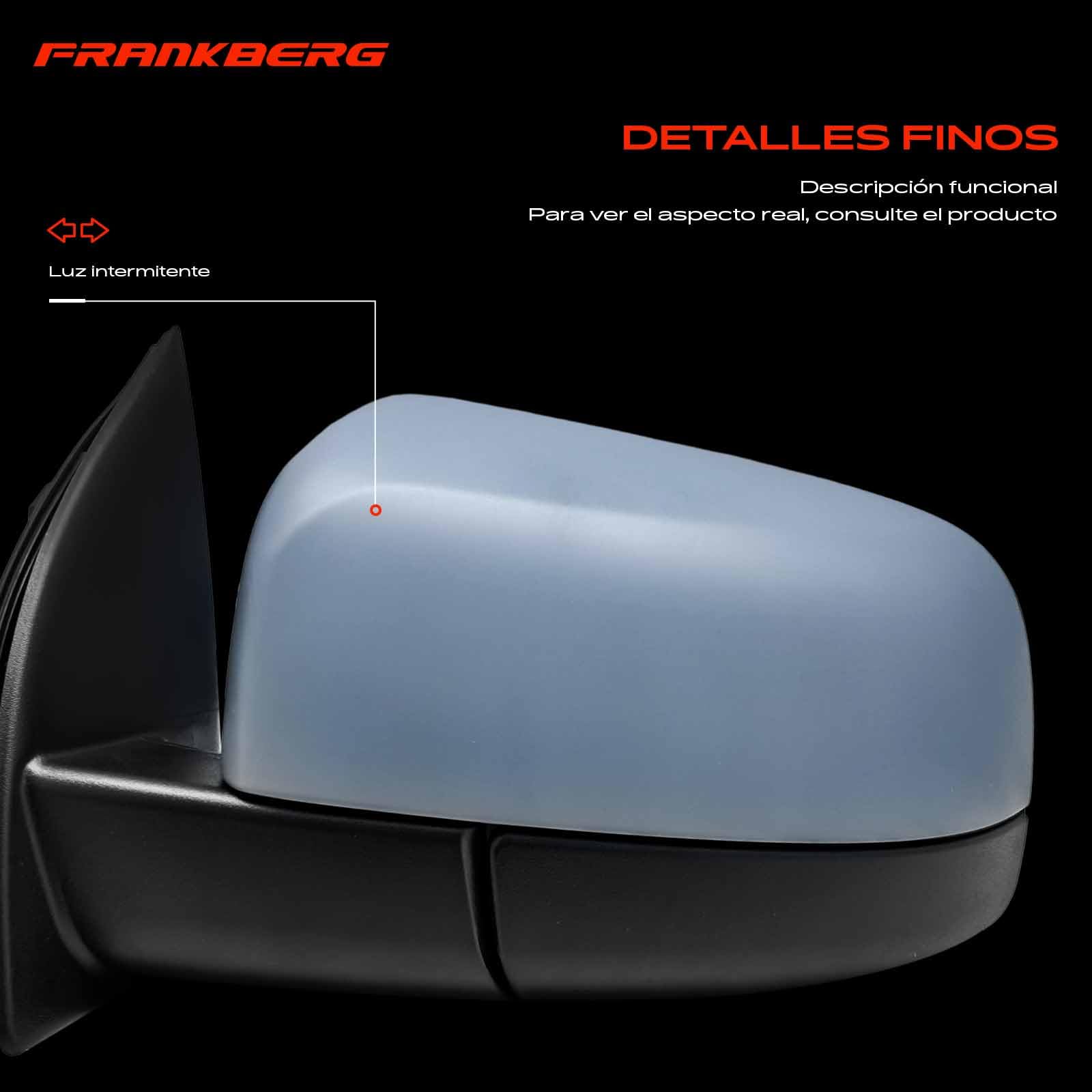 Frankberg Espejo exterior eléctrico izquierdo de 3 Polos 51000065161