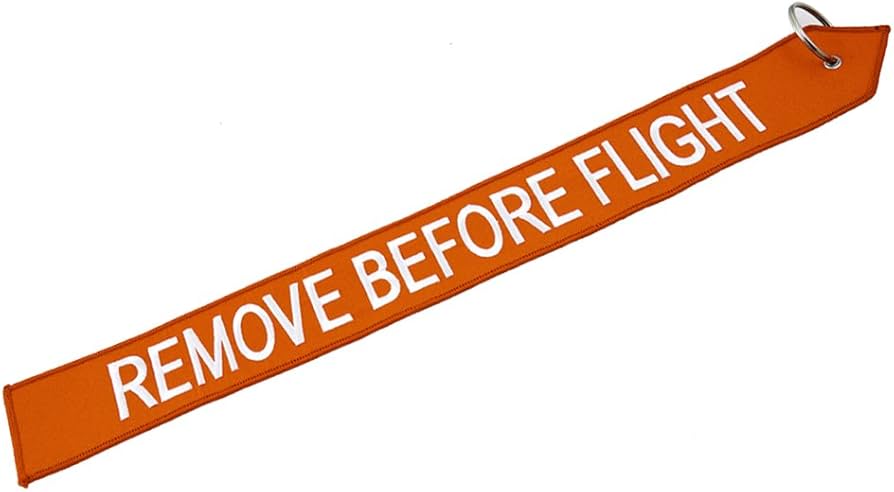 REMOVE BEFORE FLIGHTタグ Amazon.com: Apex Imports 17