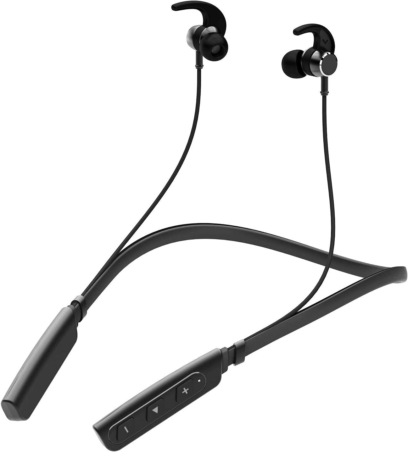 AJES New Wireless Headset with ASAP Charge Technology, Immersive Audio, Up to 8H Playback, Bluetooth V5.0,Noise Cancellation, Magnetic Eartips and IPX5 Sweatproof (RD-01 HEADSET-01)