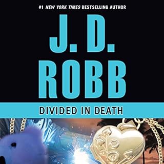 Divided in Death Audiolibro Por J. D. Robb arte de portada