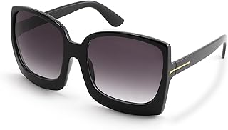 Karsaer Oversized Retro Square Round Women Sunglasses Large Frame Vintage Women Shades K7075