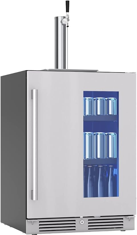 Zephyr 001 Kegerator Stainless Steel