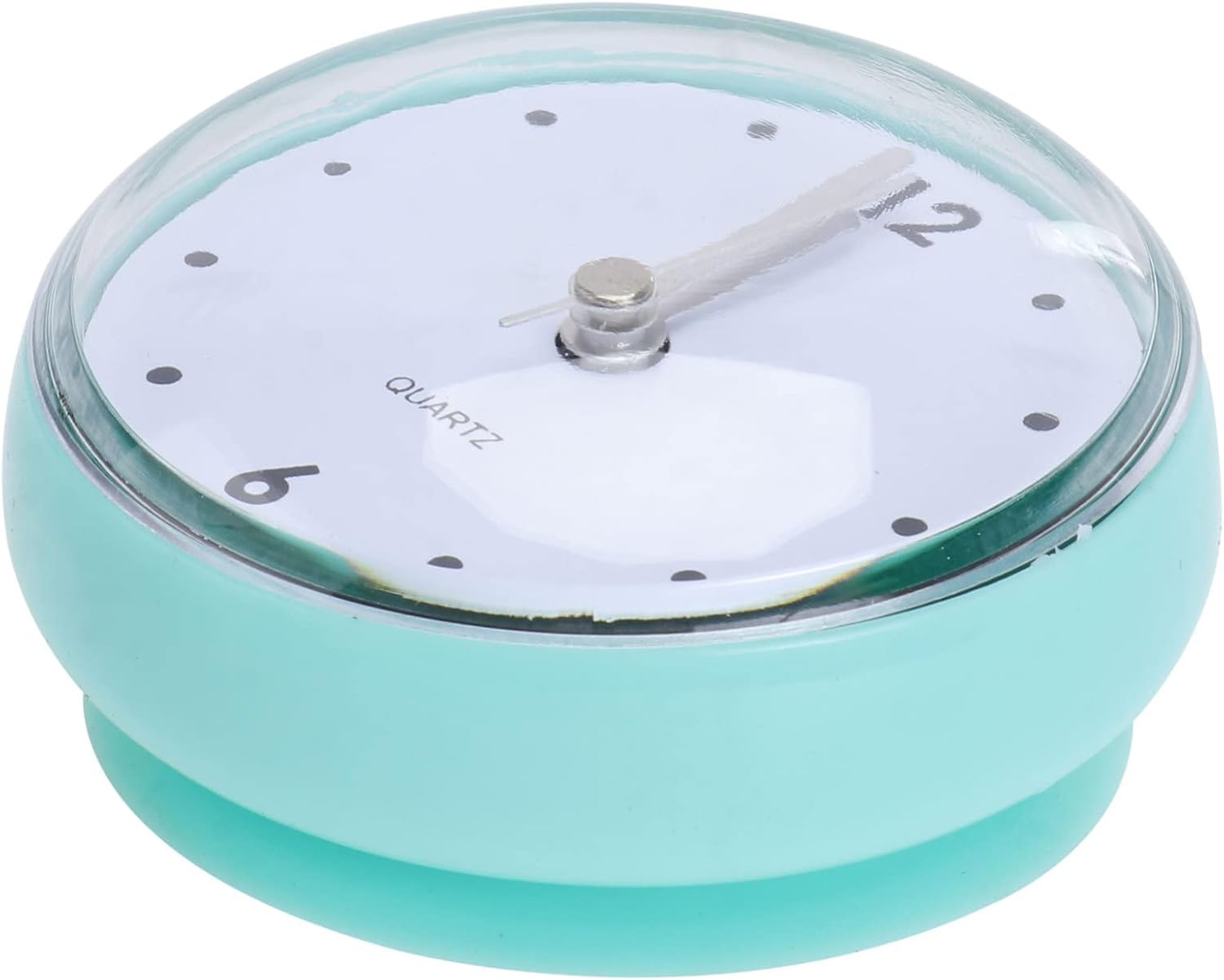 2 Pcs Sucker Clock Bathroom Wall Shower Clock Small Clocks Bathroom Alarm Clock Digital Timer Kitchen Digital Wall Clock Waterproof Wall Clock Abs Mute Solution Office