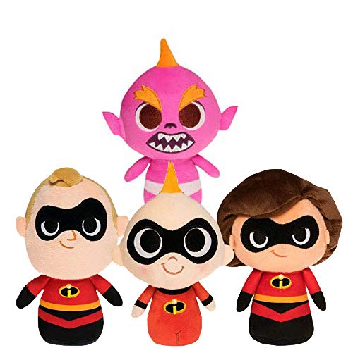 4pcs New 2020 The Incredibles Mr Incredible Jack Jack Parr
