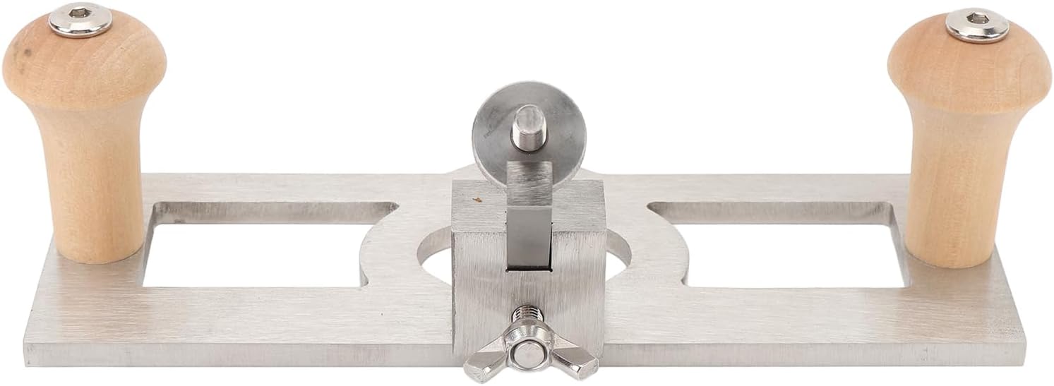 Router Plane Handheld Woodworking Tool Adjustable Hand Wood Planer Stainless Steel Wood Shaving Tool with Depth Stop High Configuration Hand Planer