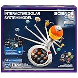 Science Can Solar System for Kids, Interactive Talking Solar System Model, STEM Planetarium Projector with 8 Planets, Space Toys Gift for Age 6-12 Boys & Girls, Classroom & Home Astronomy Learning