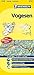 Michelin Vogesen: Straßen- und Tourismuskarte