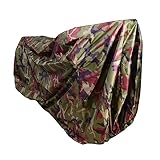 PRETYZOOM Motorradabdeckung XL Camouflage 190t Silberbeschichtet Hitzebeständig Und Kratzfrei Regen Und Staubschutz Für Motorradlagerung Im Freien