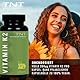TNT Vitamin K2 (90 hochdosierte Kapseln) • Hochwertige MK-7 Form von Kappa • Laborgeprüfte Qualität • K2 Vitamin hochdosiert • 100% Vegan • Made in Germany